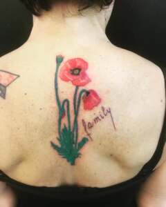 tatuaggio pelle bianca