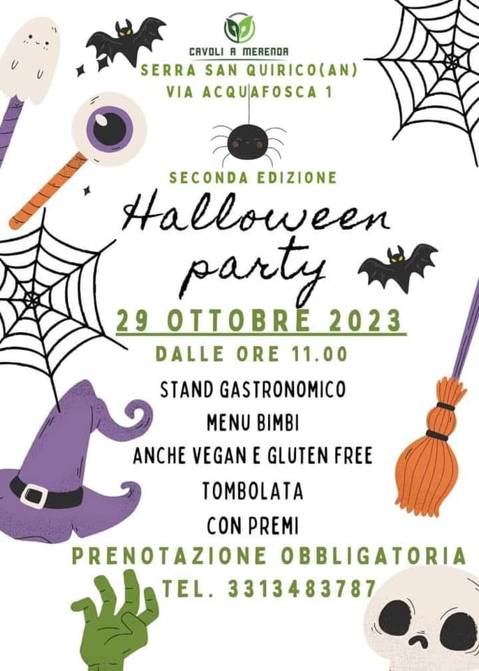 Halloween Cavoli a Merenda Mamme Ancona
